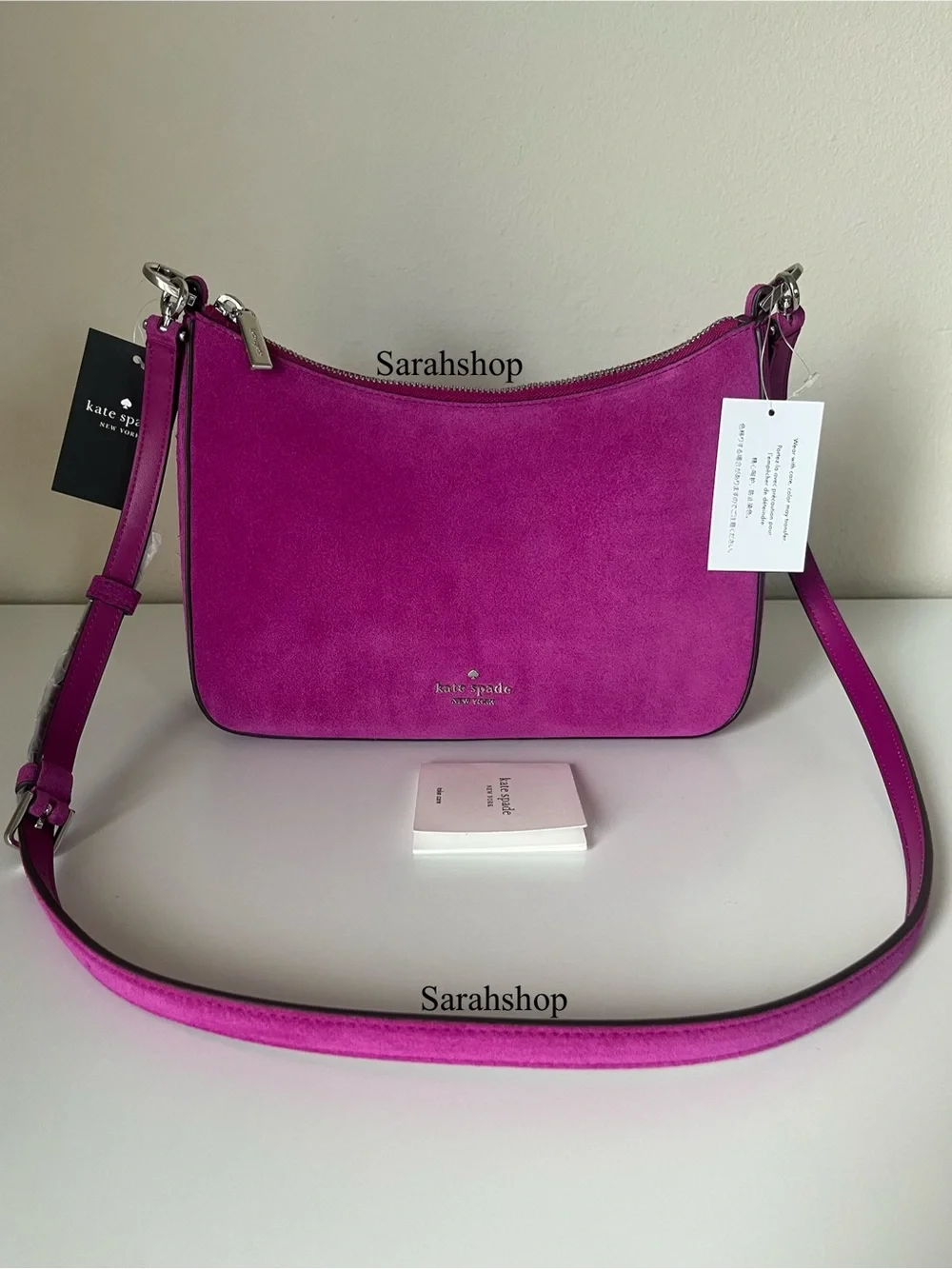 ♠️Kate Spade Margot Suede Medium Shoulder Bag